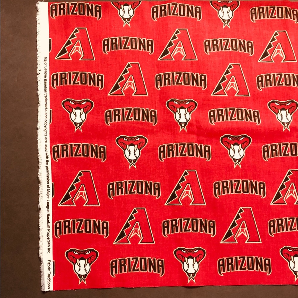 AZ Diamondbacks Cotton Fabric & Black Elastic 😷😷 - Picture 3 of 7